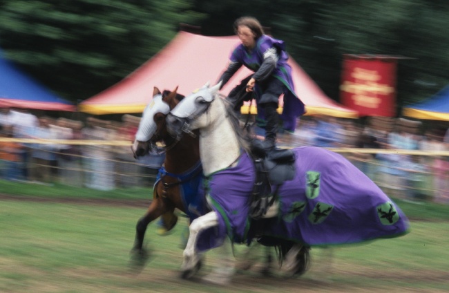 Warwick Castle Jousting