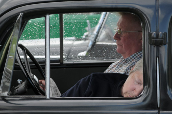 Bored at the steam rally