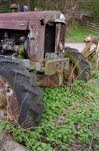Disused Super-Fordson Tractor