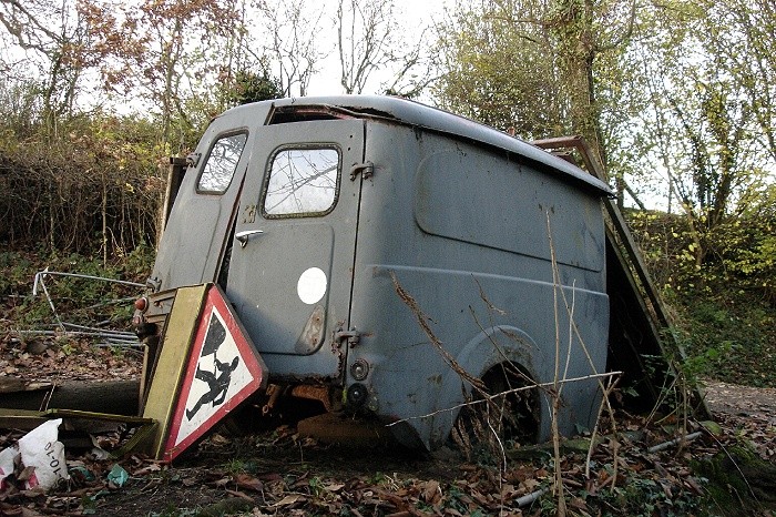 Half a Morris Minor