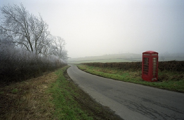 Phone box on Clyro Hill 12: January 30th, 2006