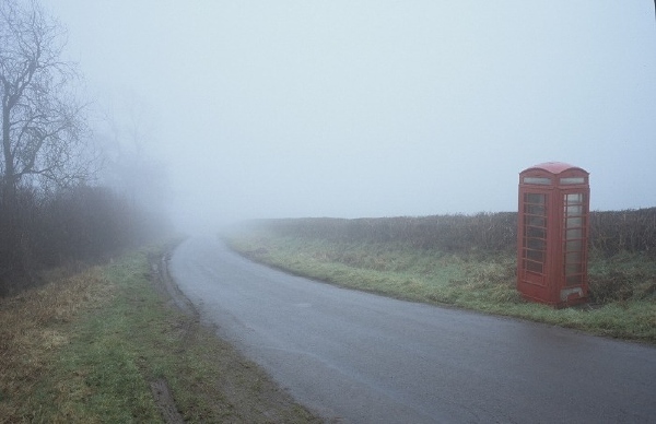 Phone box on Clyro Hill 19: March 14th, 2006